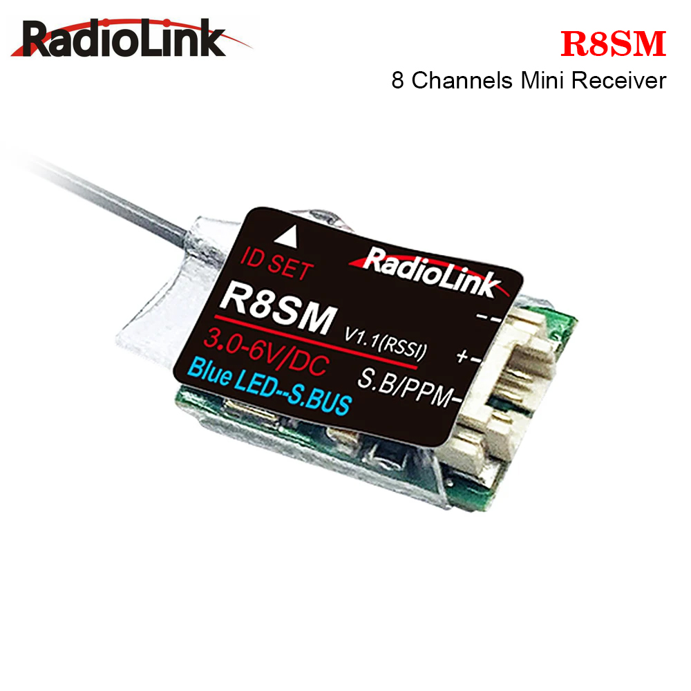 Receiver Sbus 8Ch - Radiolink R8SM, ricevitore RC mini a
