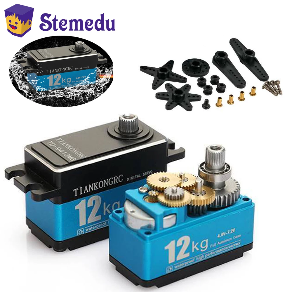 Rc Hobby Shops - 12KG TD-9412MG motore a spazzole di