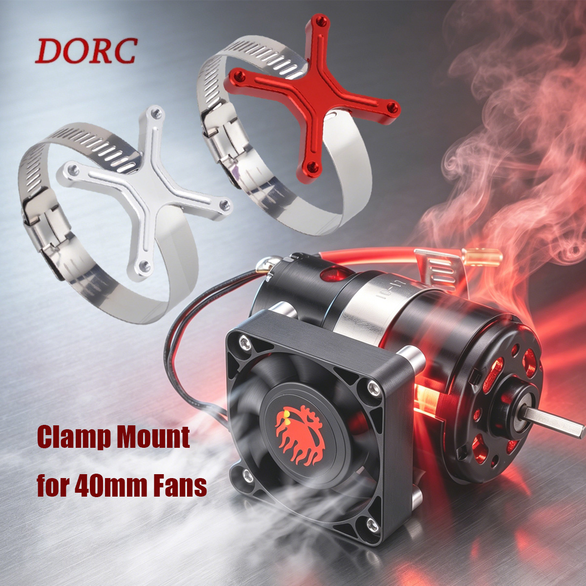 Rc Hobby Motor - Supporto Universale Regolabile per Ventola 30-49mm