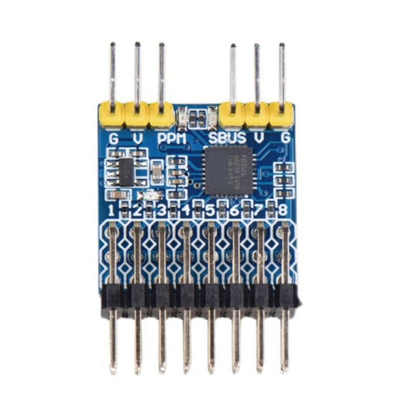 Receiver Sbus 8Ch - Convertitore AS96-SPP-SBUS 8CH per segnale PPM