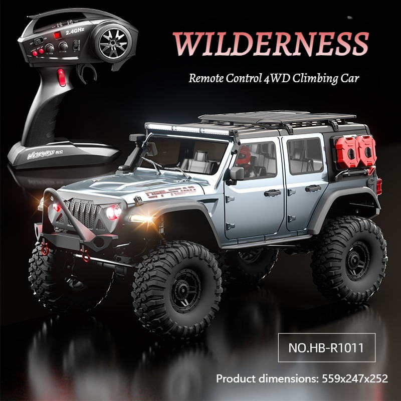 Rc Hobby Toucan - HB 1/10 4WD R1011 Nuovo Wrangler