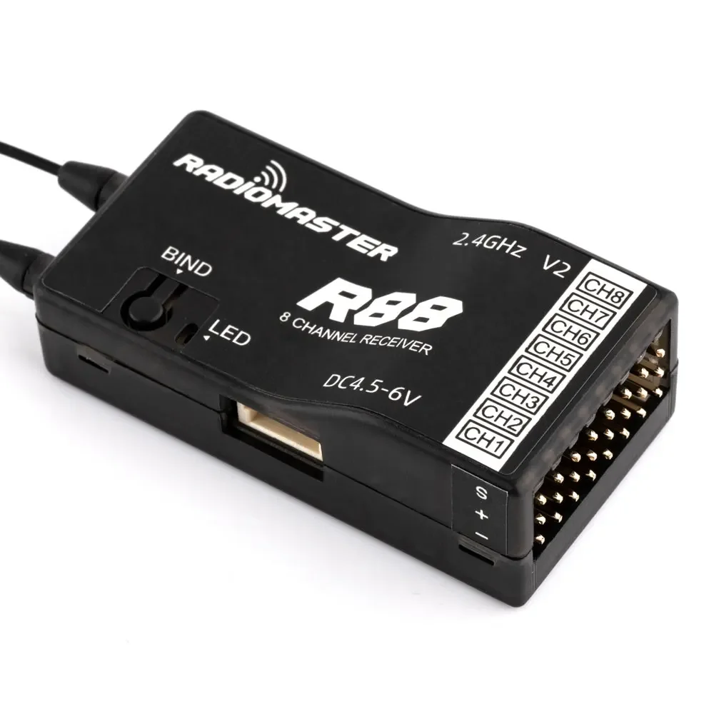 Ricevitore RadioMaster R88 V2. - Receiver Sbus 8Ch recensione e prezzo