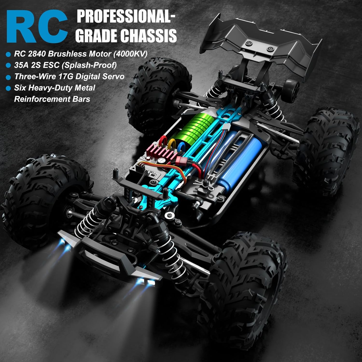 Monster Truck RC Brushless Sca - Rc Hobby Grade Monster Truck recensione e prezzo