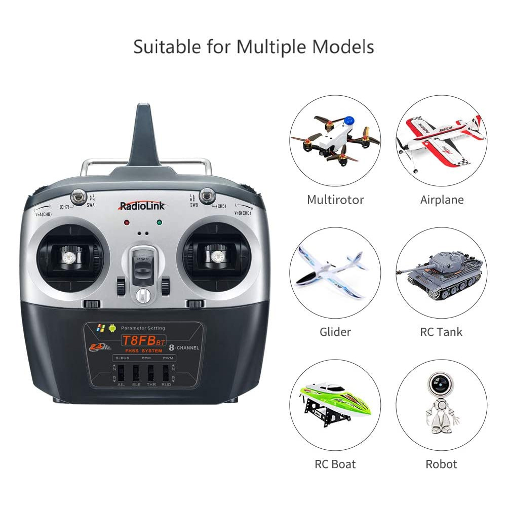 Radiolink T8FB V2 Trasmettitor - Receiver Sbus 8Ch recensione e prezzo