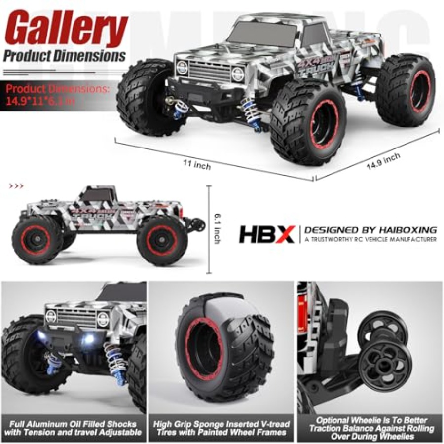 Monster Truck RC 4x4 Fuoristra - Rc Hobby Grade Monster Truck recensione e prezzo
