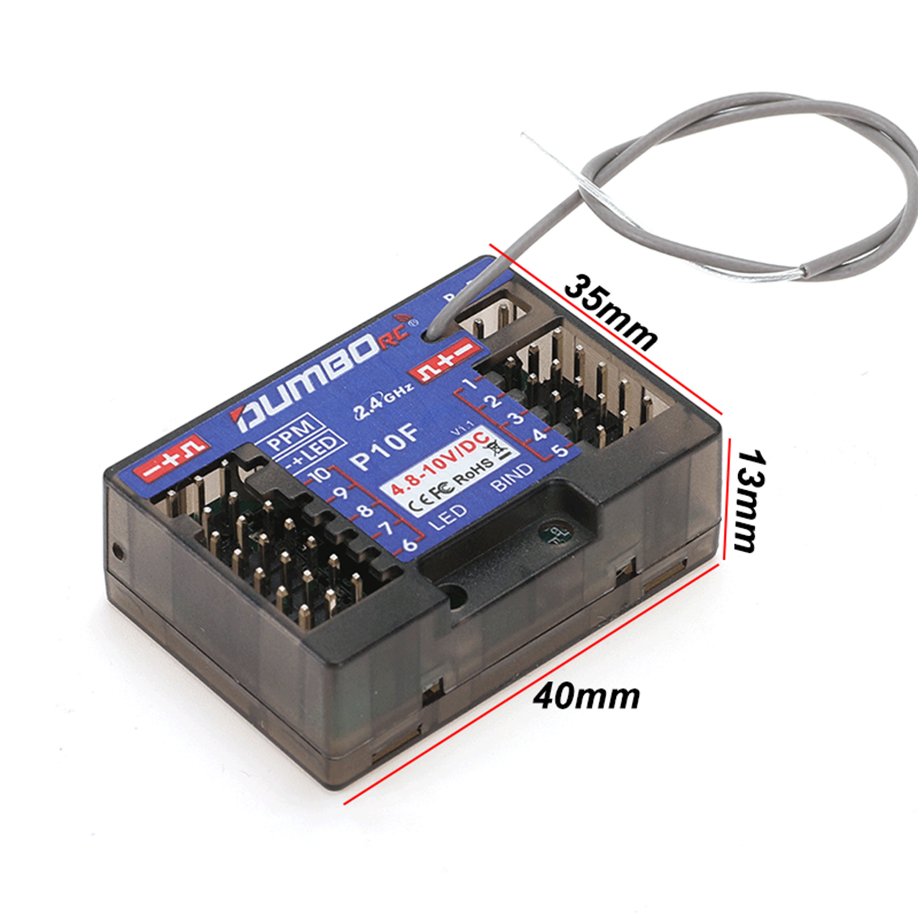 DUMBORC P10F P10FG 10CH 2.4GHz - Rc Hobby Shops recensione e prezzo