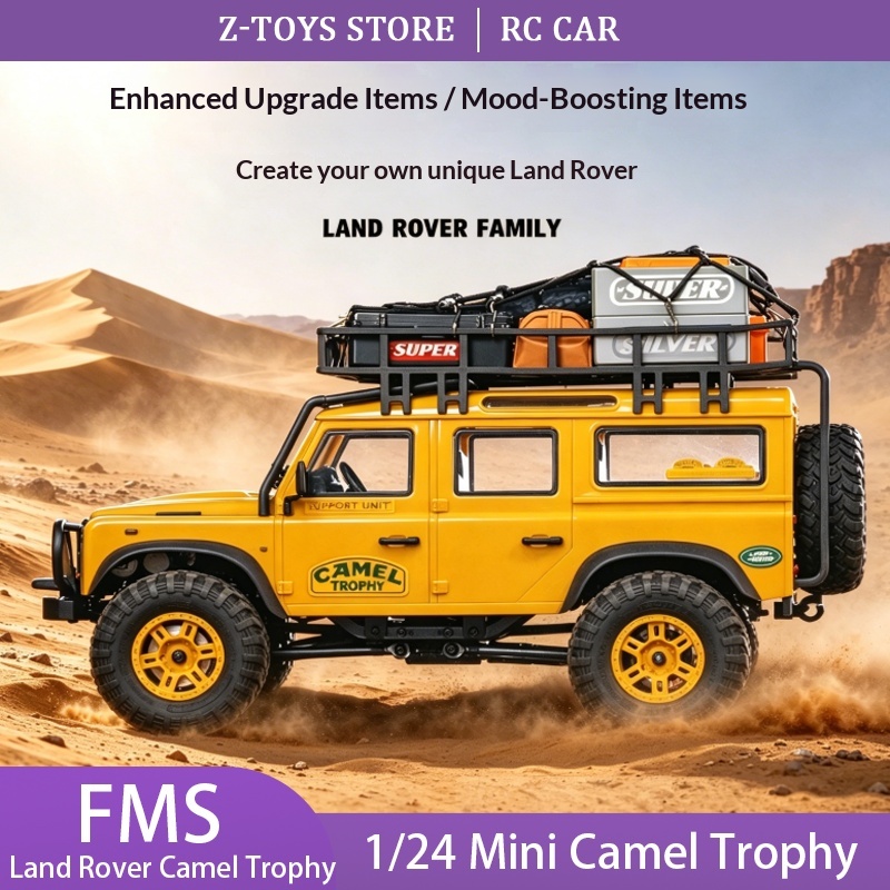 FMS 1/24 Land Rover Camel Trop - Rc Hobby Land recensione e prezzo