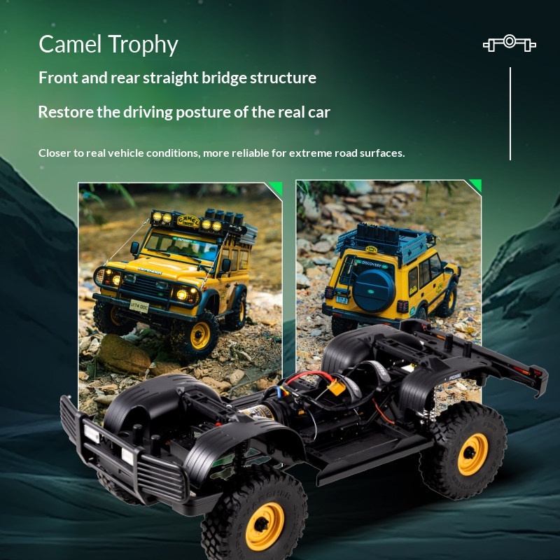 Fcx10 1/10 Scale Camel Trophy  - Rc Hobby Land recensione e prezzo