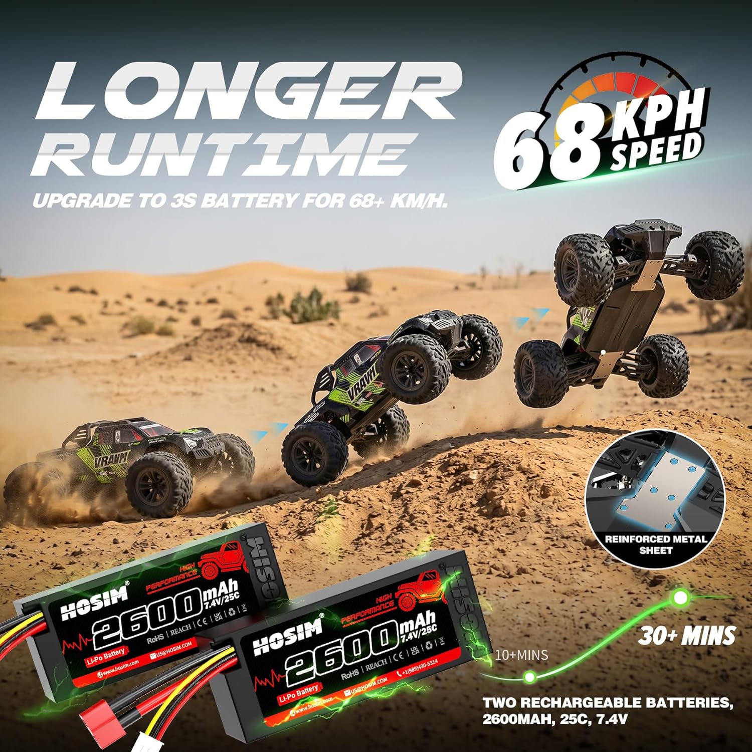 Auto RC Brushless per Adulti,  - Rc Hobby Grade Monster Truck recensione e prezzo