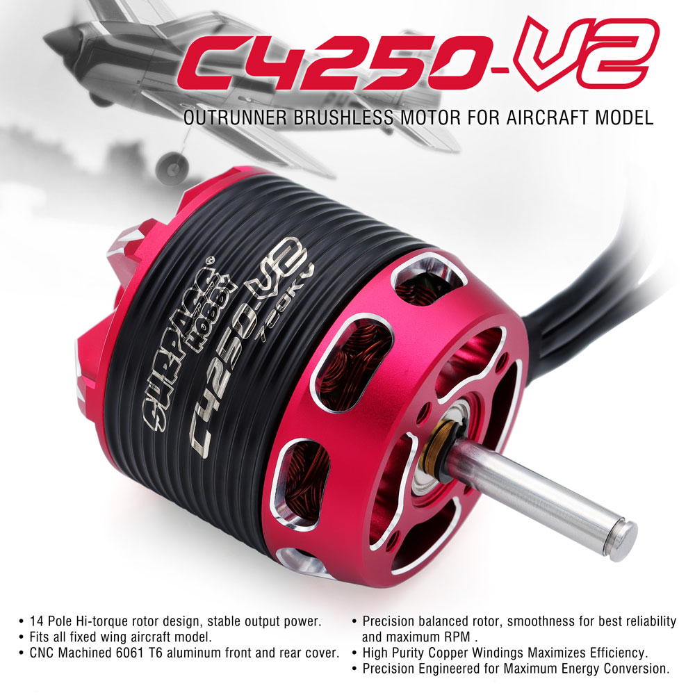 SURPASS HOBBY C4240 750KV/850K - Rc Hobby Motor recensione e prezzo