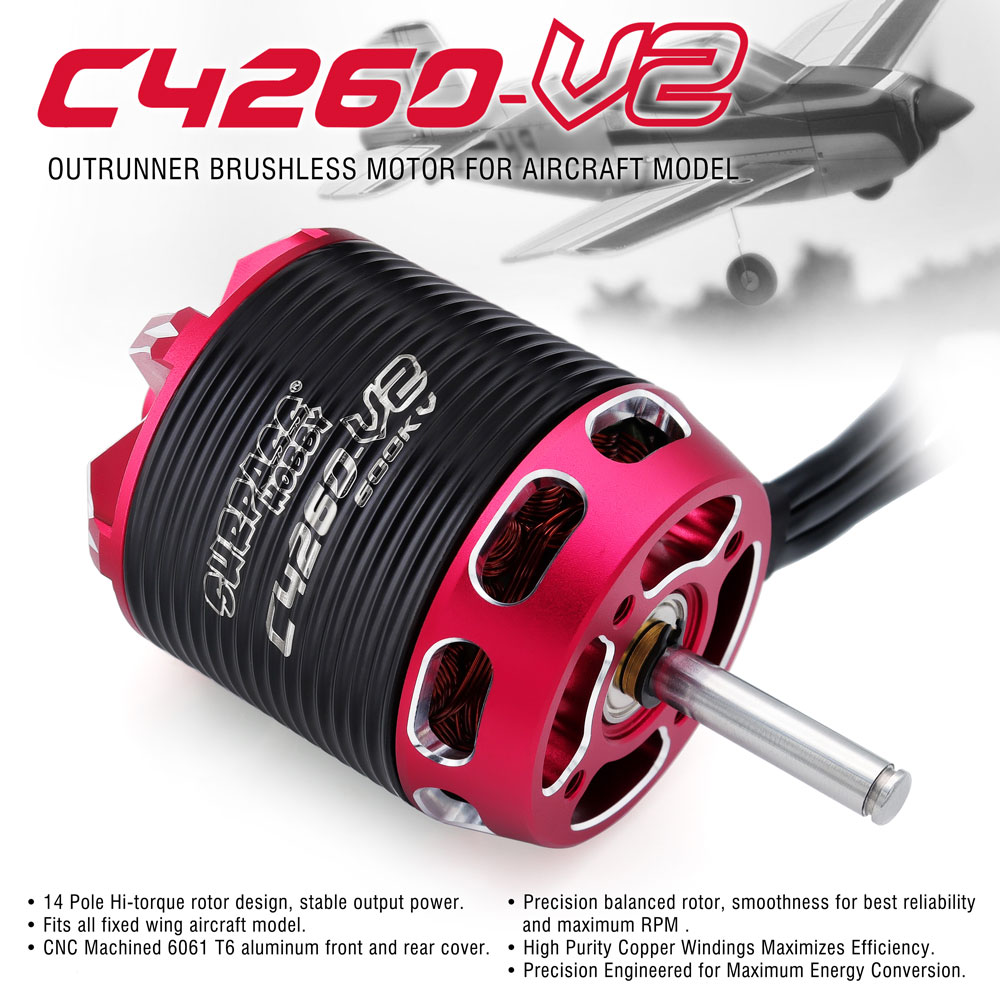 SURPASS HOBBY C4240 750KV/850K - Rc Hobby Motor recensione e prezzo