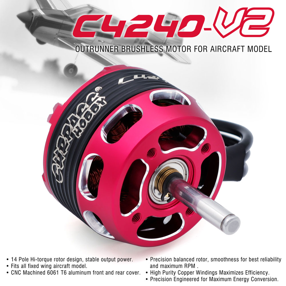 SURPASS HOBBY C4240 750KV/850K - Rc Hobby Motor recensione e prezzo