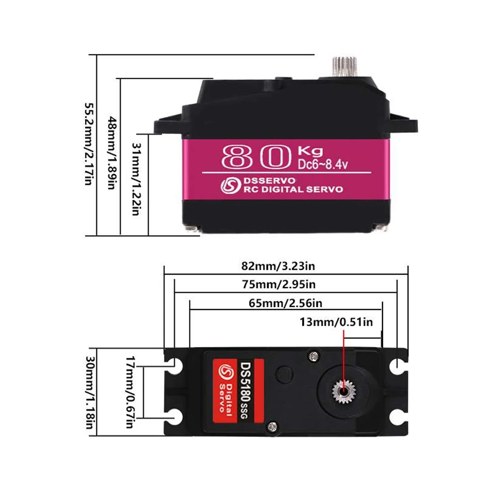 Dsservo Impermeabile DS5180 80 - Rc Hobby Shops recensione e prezzo