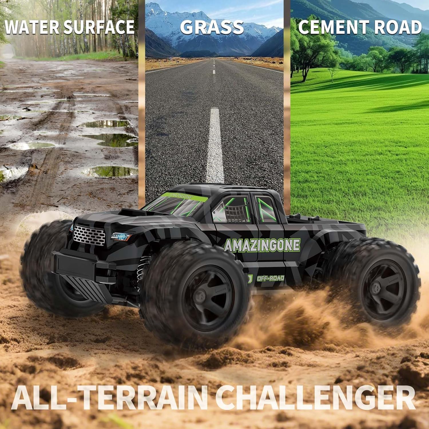 JT18W Auto RC in Scala 1/18 ad - Rc Hobby Grade Monster Truck recensione e prezzo